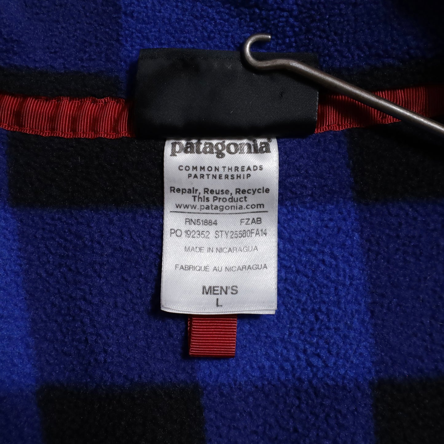 PATAGONIA SNAP-T FLEECE JACKET (LARGE/GOOD CONDITION)