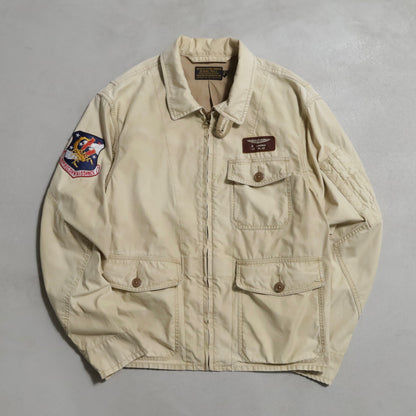 POLO RALPH LAUREN M-421B TYPE SUMMER FLIGHT JACKET (MEDIUM/ GOOD CONDITION)