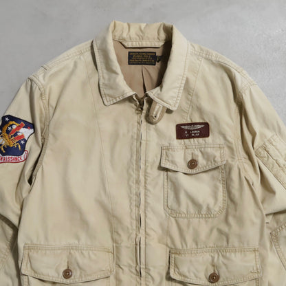 POLO RALPH LAUREN M-421B TYPE SUMMER FLIGHT JACKET (MEDIUM/ GOOD CONDITION)