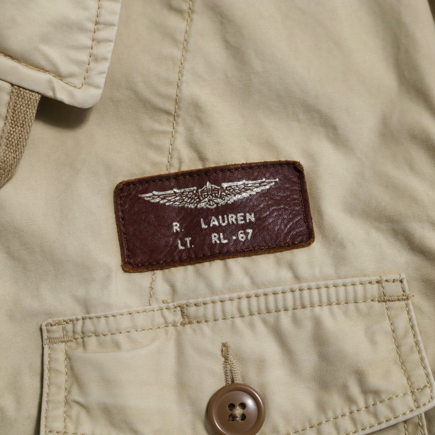 POLO RALPH LAUREN M-421B TYPE SUMMER FLIGHT JACKET (MEDIUM/ GOOD CONDITION)