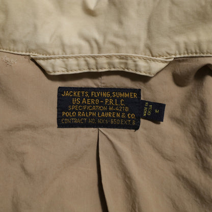POLO RALPH LAUREN M-421B TYPE SUMMER FLIGHT JACKET (MEDIUM/ GOOD CONDITION)