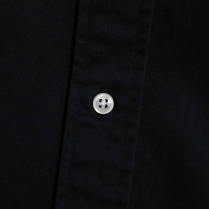 RALPH LAUREN BLACK B.D. SHIRT (LARGE/GOOD CONDITION)