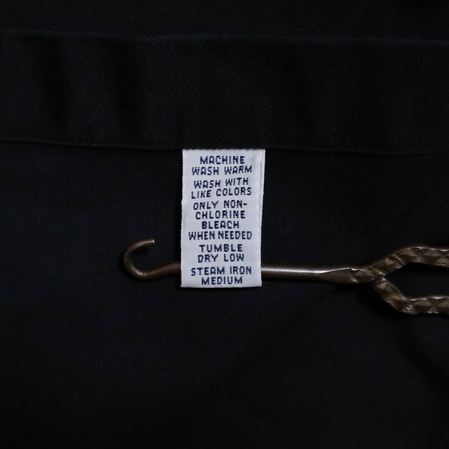 RALPH LAUREN BLACK B.D. SHIRT (LARGE/GOOD CONDITION)