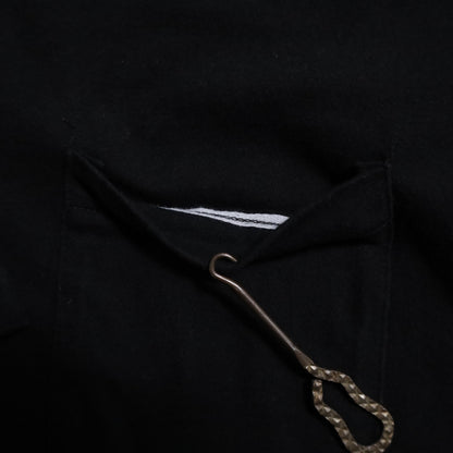 BVD BLACK PLAIN T-SHIRT (ONE POCKET/XLARGE/GOOD CONDITION)