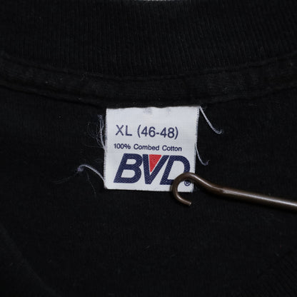 BVD BLACK PLAIN T-SHIRT (ONE POCKET/XLARGE/GOOD CONDITION)