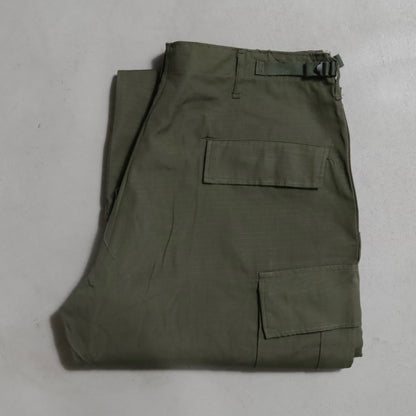 DEAD STOCK U.S.ARMY JUNGLE FATIGUE PANTS 5TH TYPE (LARGE-SHORT)