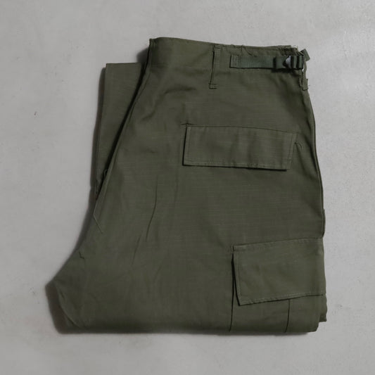 DEAD STOCK U.S.ARMY JUNGLE FATIGUE PANTS 5TH TYPE (LARGE-SHORT)