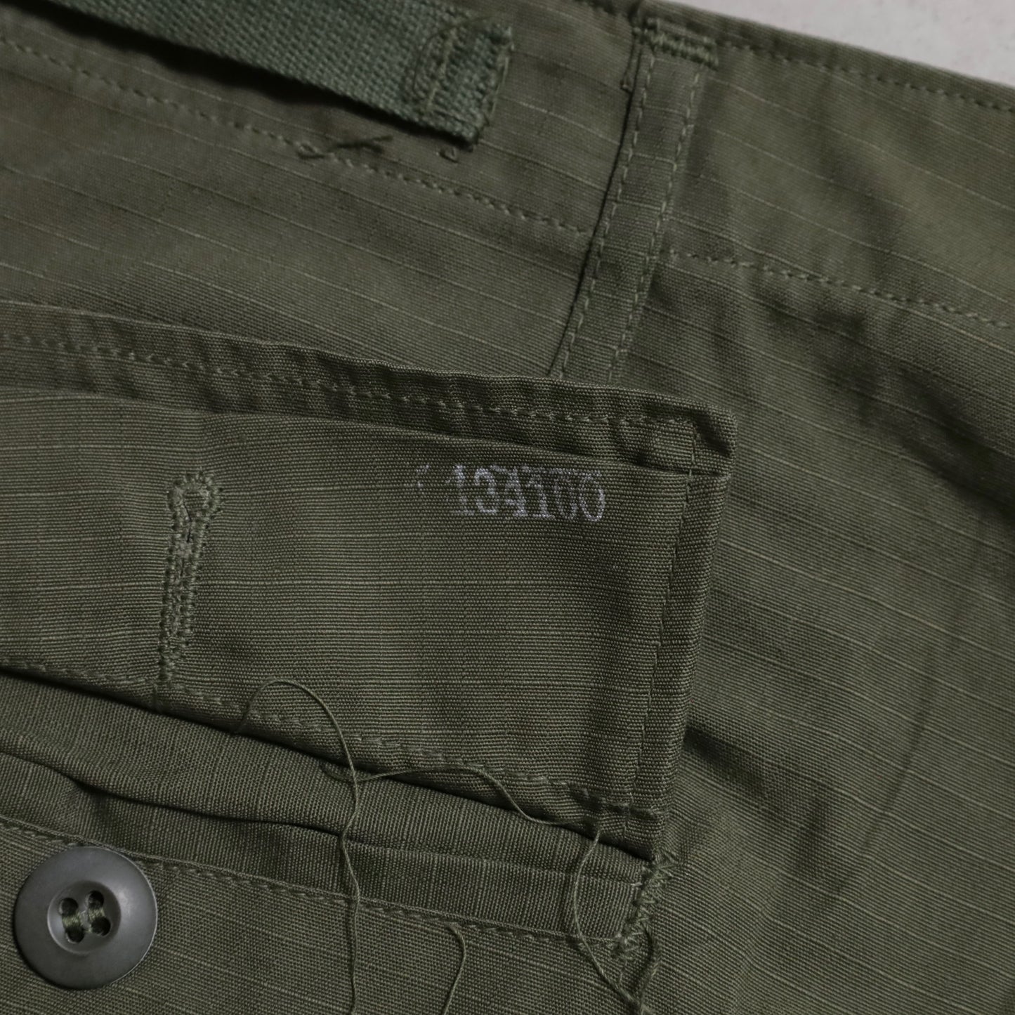 DEAD STOCK U.S.ARMY JUNGLE FATIGUE PANTS 5TH TYPE (LARGE-SHORT)