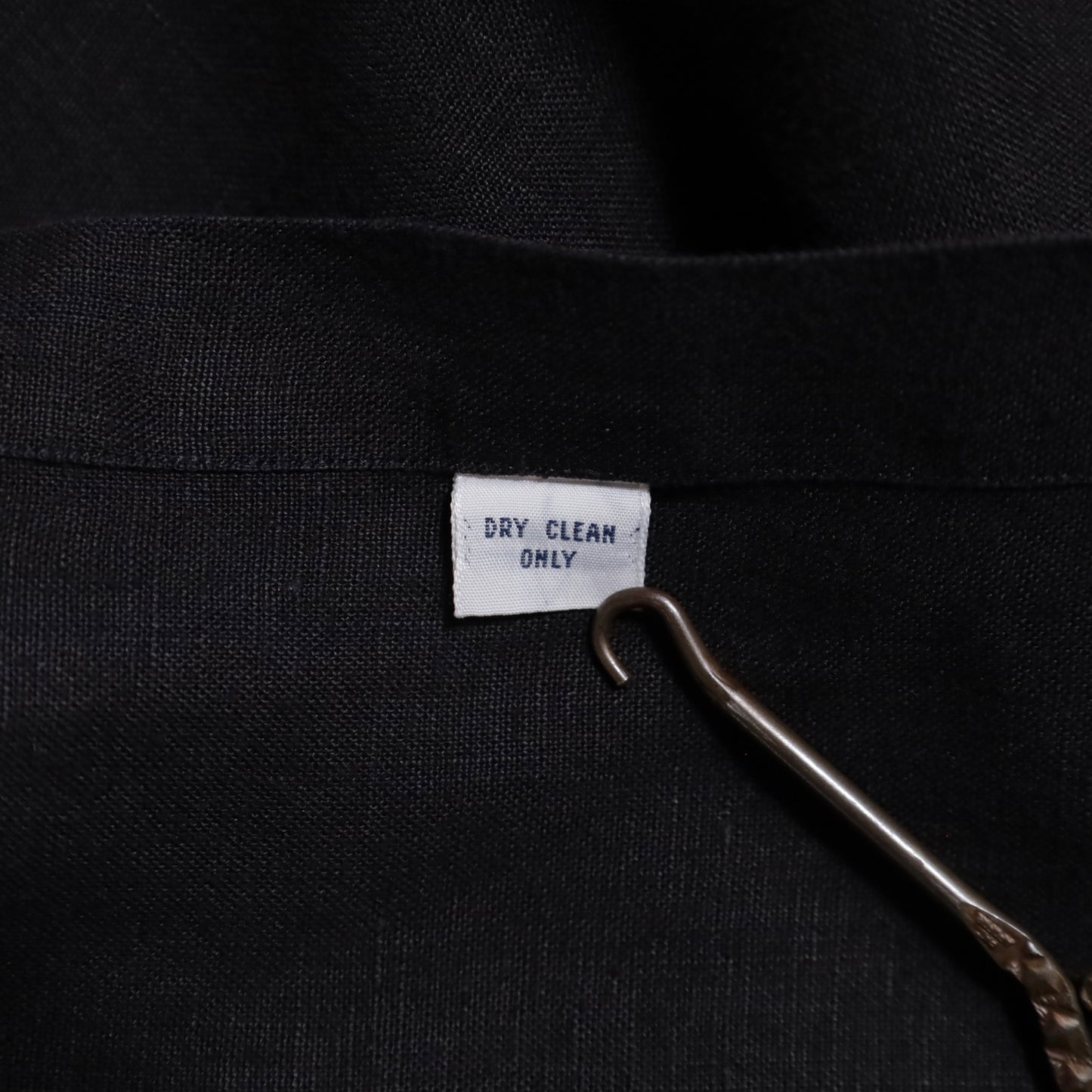 POLO BY RALPH LAUREN BLACK LINEN SHIRT (LARGE/LOWELL SPORT/GOOD CONDITION)