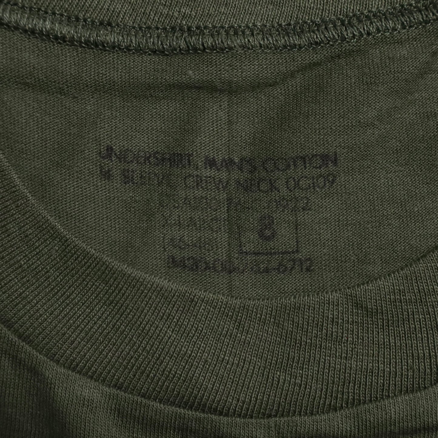 DEAD STOCK U.S.MILITARY COTTON UNDERSHIRT (XLARGE 46-48)