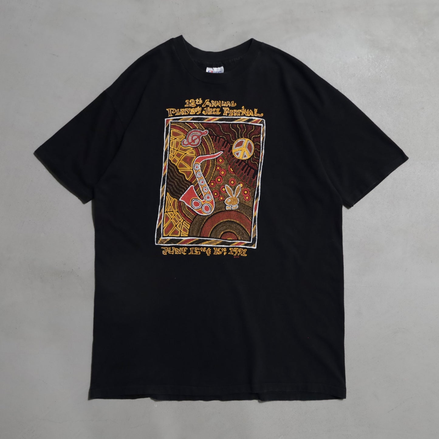 PLAY BOY JAZZ FESTIVAL T-SHIRT (XLARGE/GOOD CONDITION)