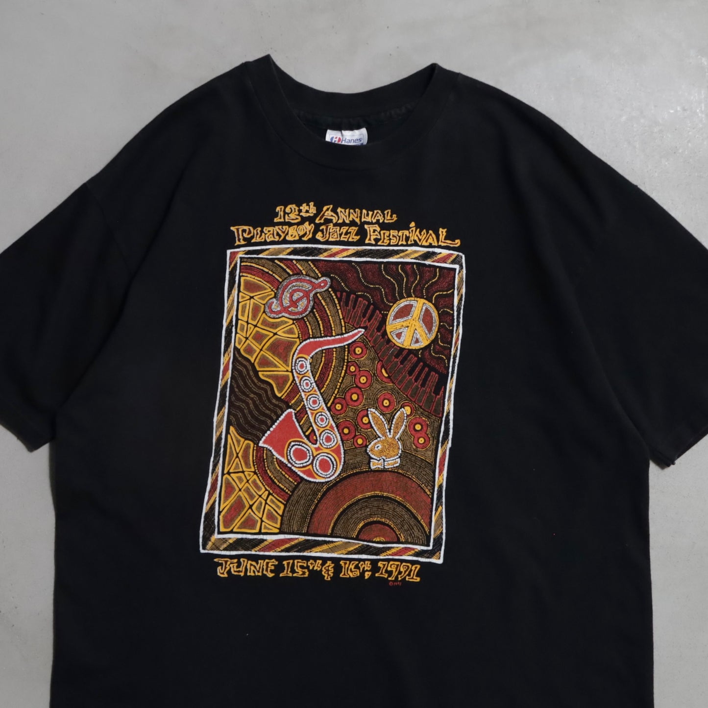 PLAY BOY JAZZ FESTIVAL T-SHIRT (XLARGE/GOOD CONDITION)