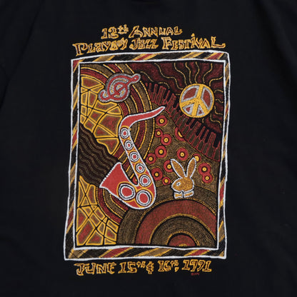 PLAY BOY JAZZ FESTIVAL T-SHIRT (XLARGE/GOOD CONDITION)