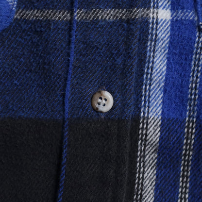 FIVEBROTHER PLAID HEAVY FLANNEL SHIRT (MEDIUM/GOOD CONDITION)