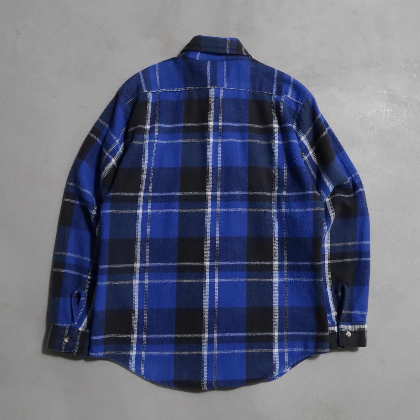 FIVEBROTHER PLAID HEAVY FLANNEL SHIRT (MEDIUM/GOOD CONDITION)