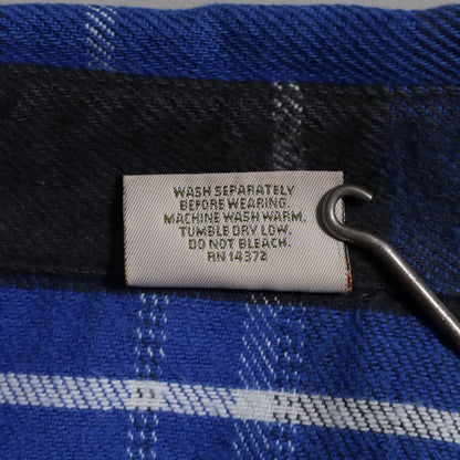 FIVEBROTHER PLAID HEAVY FLANNEL SHIRT (MEDIUM/GOOD CONDITION)