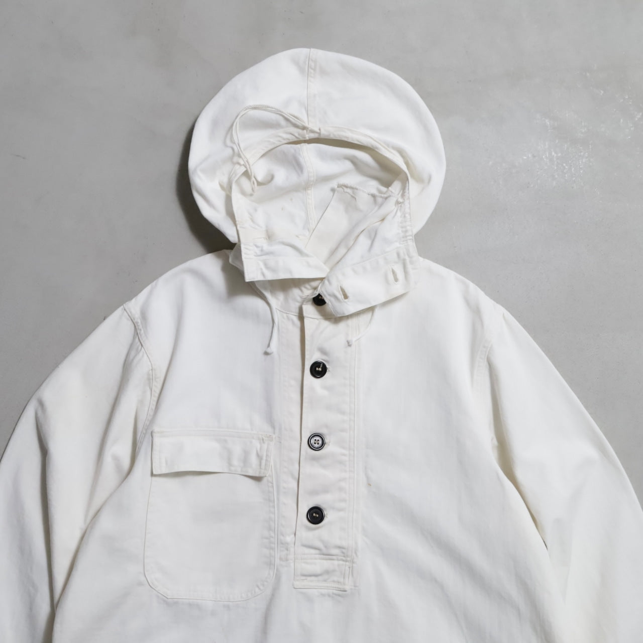 WWII U.S.NAVY SALVAGE PARKA EARLY MODEL (MEDIUM/GOOD CONDITION)