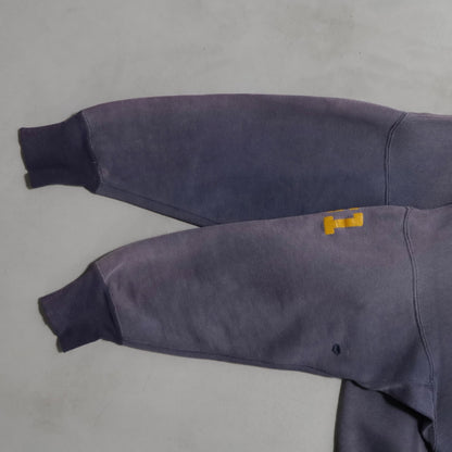 DUXBAK S/V 2-TONE SWEAT SHIRT (SUPER FADE/BIG SIZE/GOOD CONDITION)