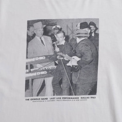 THE LEE HARVEY OSWALD BAND MUSIC T-SHIRT (GOOD USED CONDITION)