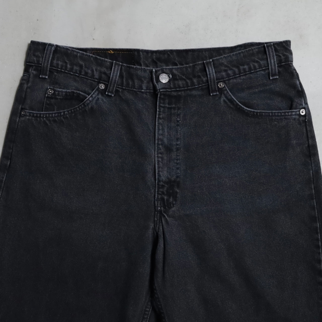 LEVI’S 550 BLACK DENIM PANTS (W36L30/GOOD CONDITION)