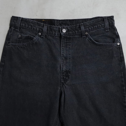 LEVI’S 550 BLACK DENIM PANTS (W36L30/GOOD CONDITION)
