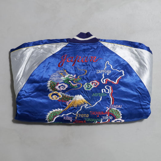DEAD STOCK JAPAN SOUVENIR JACKET (1950's/MEDIUM)