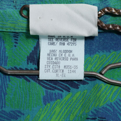 JIMMY'S ALL-OVER PATTERN S/S SHIRT (XLARGE/GOOD CONDITION)