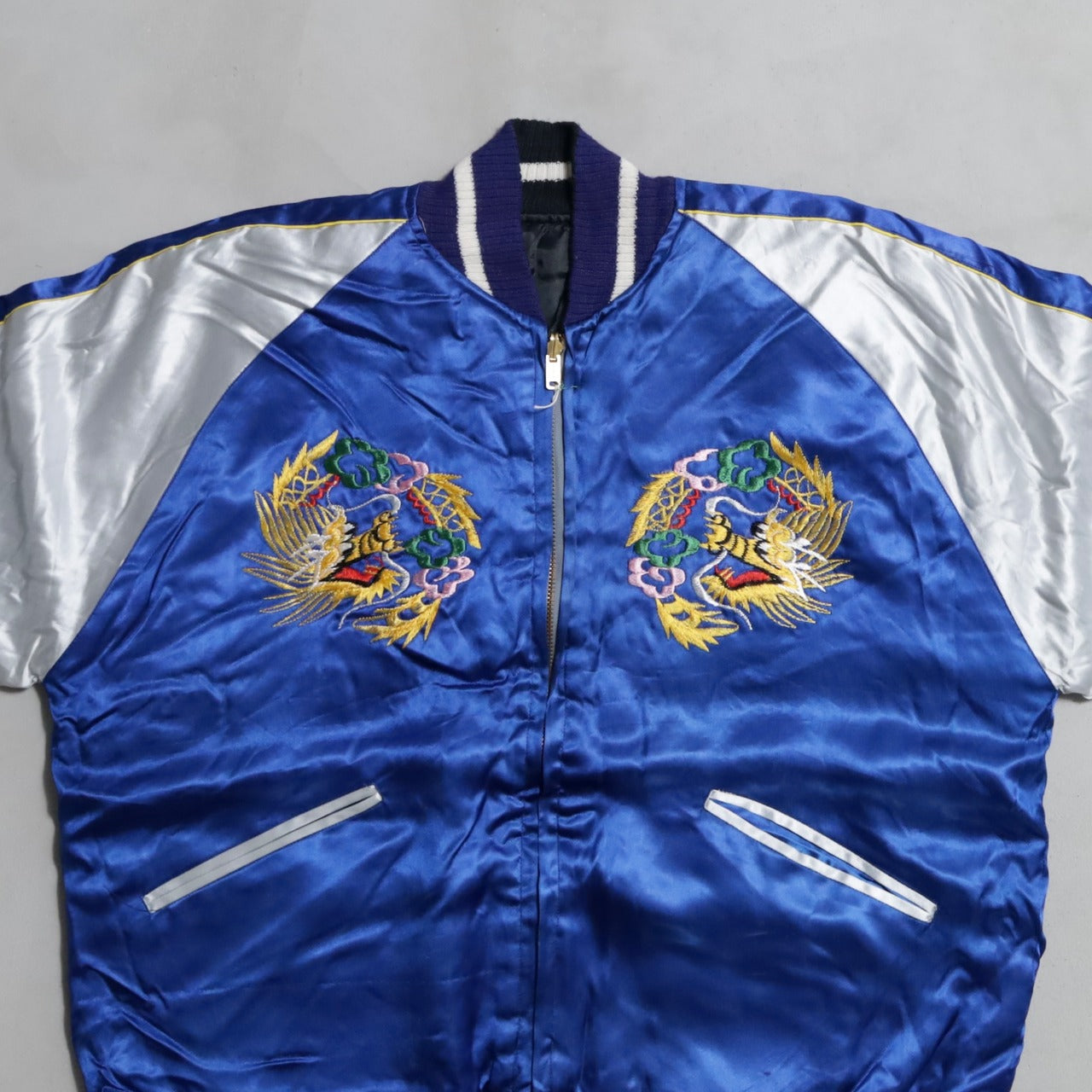 DEAD STOCK JAPAN SOUVENIR JACKET (1950's/MEDIUM)