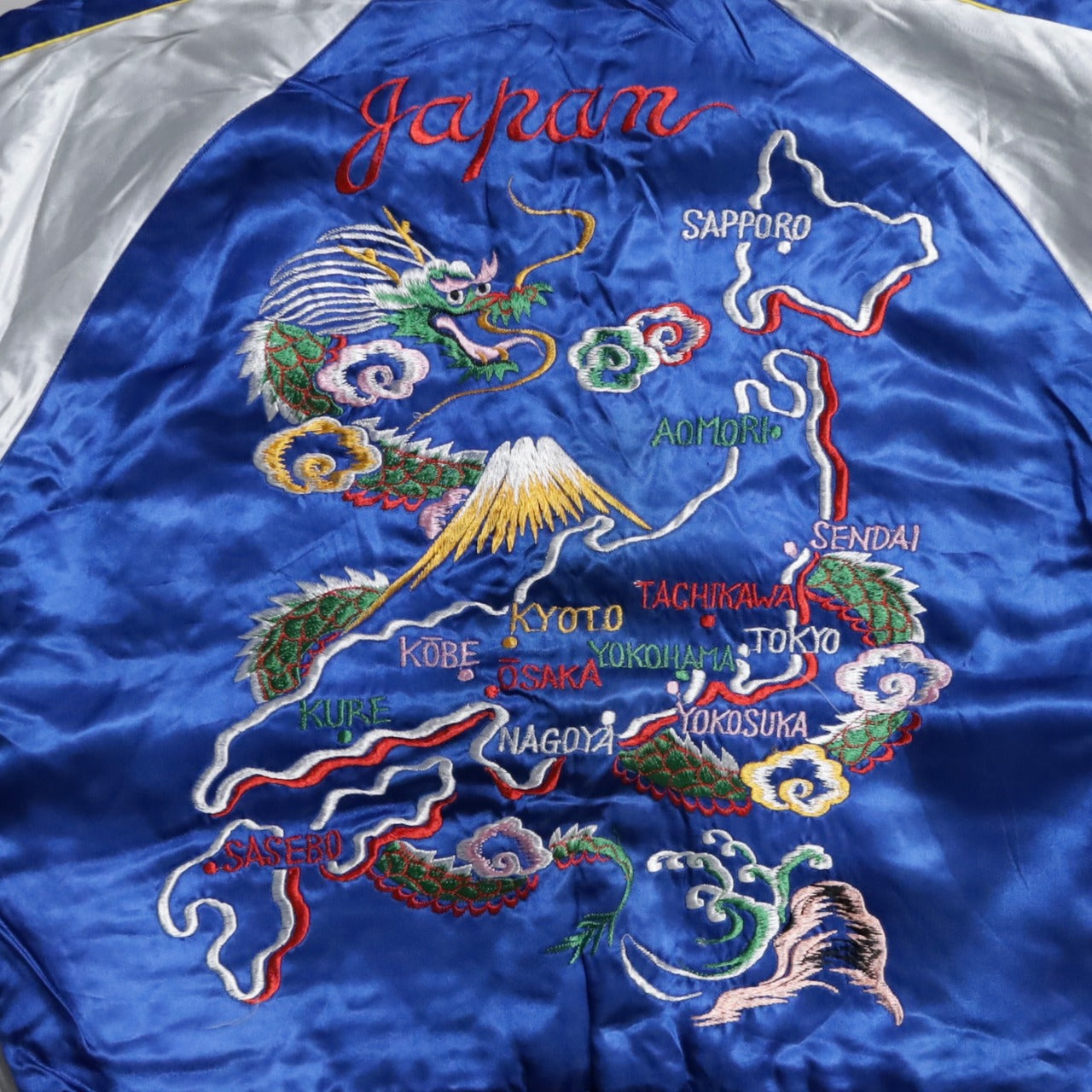 DEAD STOCK JAPAN SOUVENIR JACKET (1950's/MEDIUM)