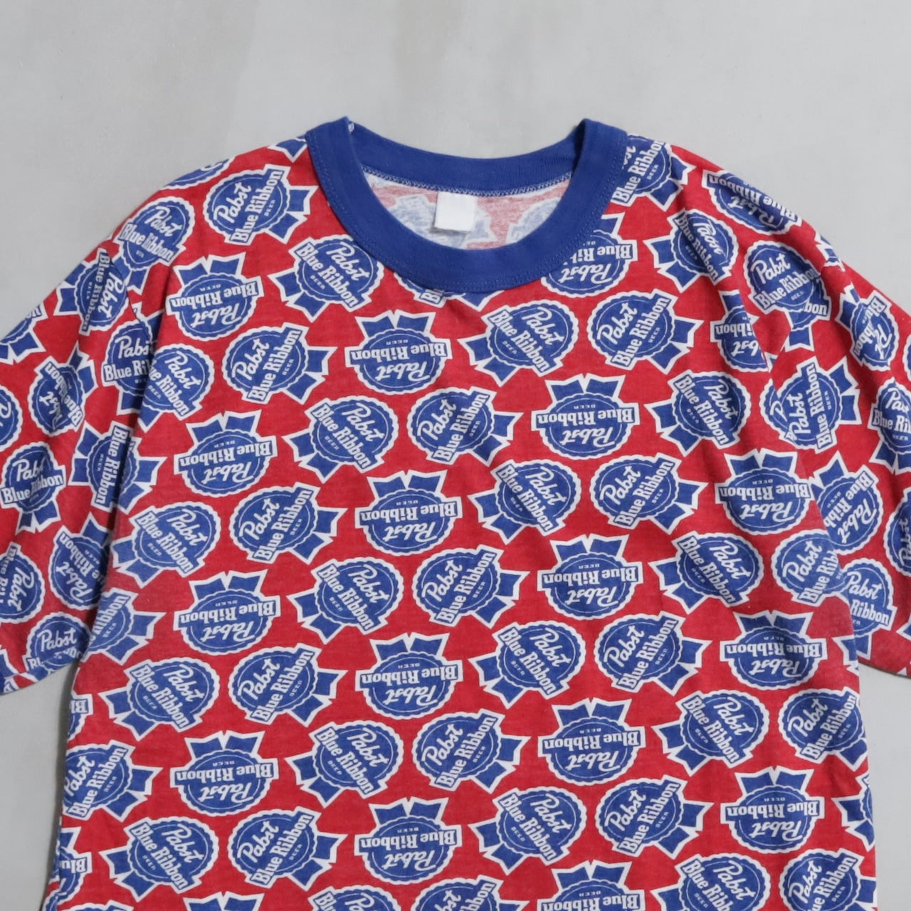 PABST BLUE RIBBON RINGER T-SHIRT (GOOD CONDITIUON)