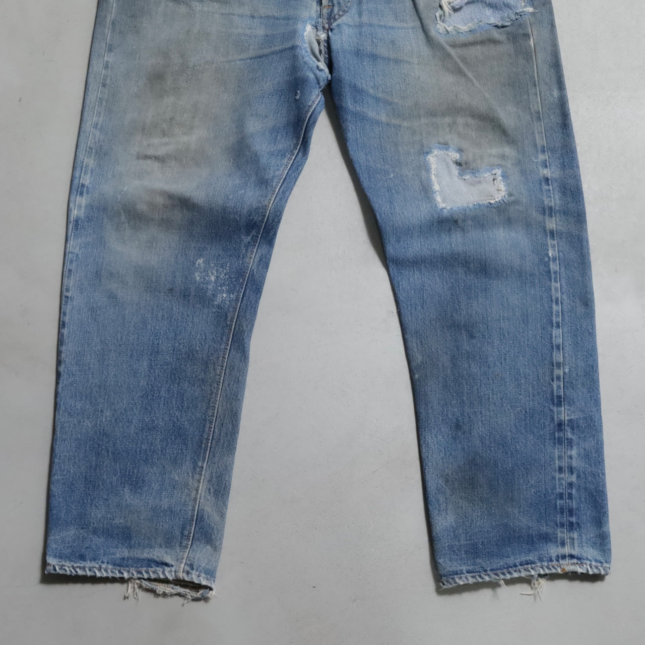 LEVI’S 501 66SS DENIM PANTS (W38L30/GOOD DAMAGE&REPAIR)