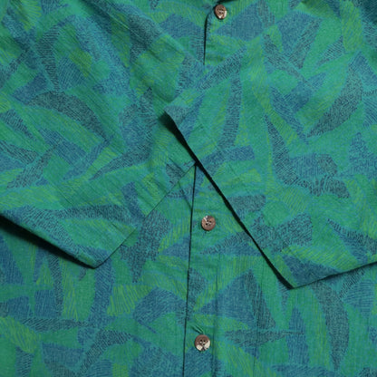 JIMMY'S ALL-OVER PATTERN S/S SHIRT (XLARGE/GOOD CONDITION)