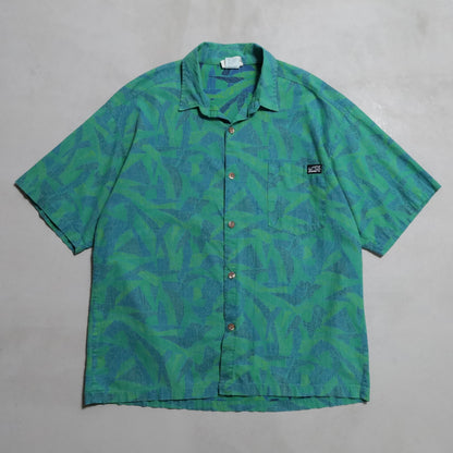 JIMMY'S ALL-OVER PATTERN S/S SHIRT (XLARGE/GOOD CONDITION)