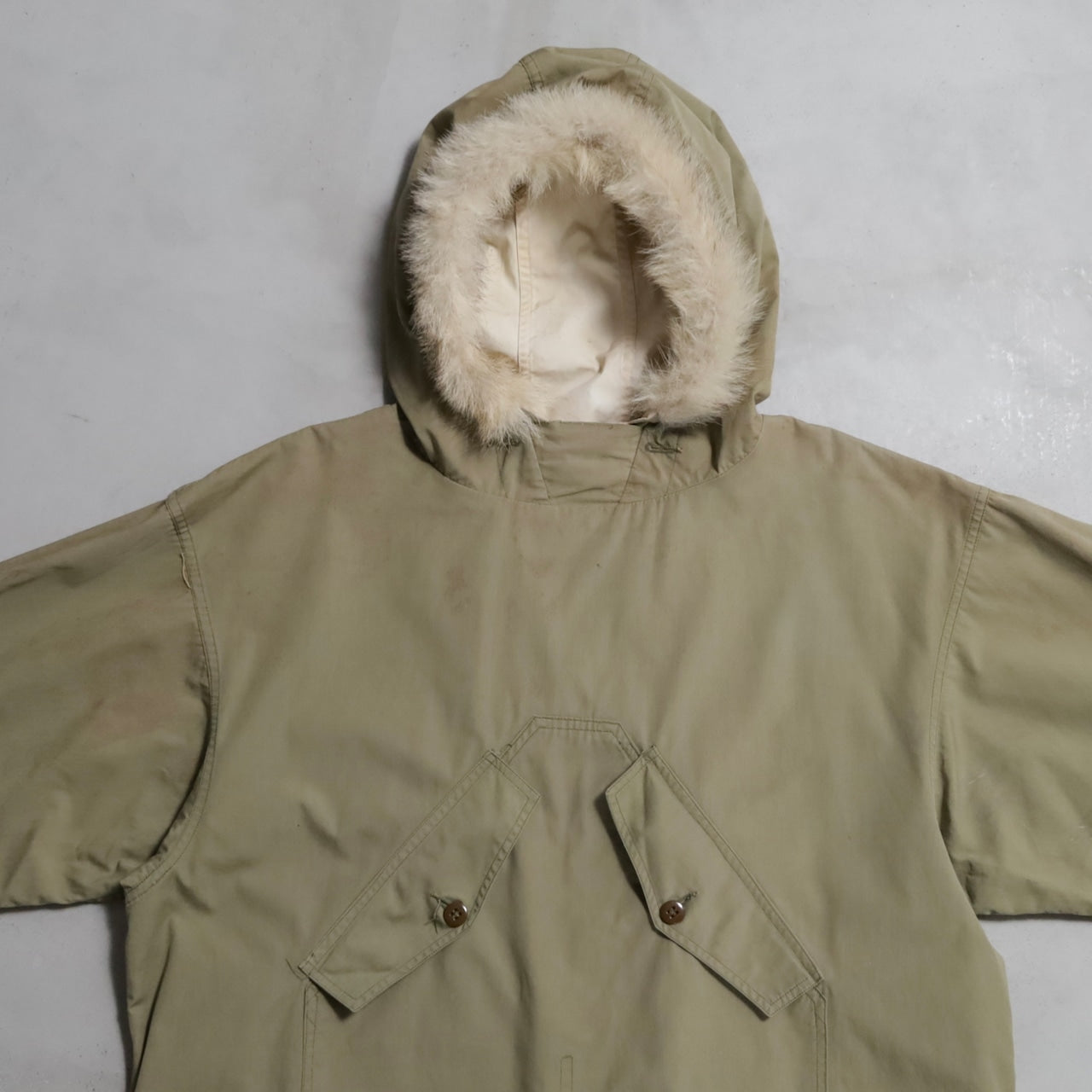WWII U.S.ARMY MOUNTAIN TROOPS SMOCK REVERSIBLE PARKA (GOOD CONDITION)