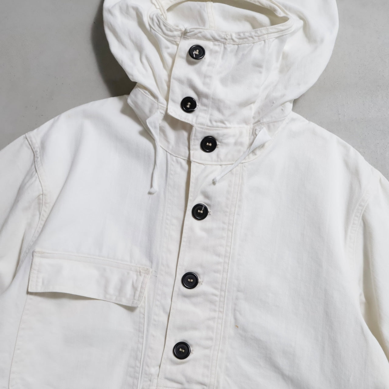 WWII U.S.NAVY SALVAGE PARKA EARLY MODEL (MEDIUM/GOOD CONDITION)