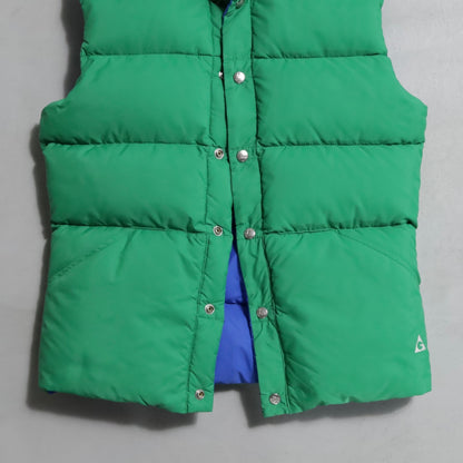 GERRY REVERSIBLE DOWN VEST (MEDIUM/GOOD CONDITION)