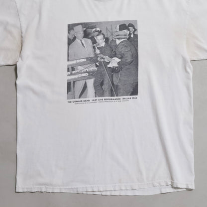 THE LEE HARVEY OSWALD BAND MUSIC T-SHIRT (GOOD USED CONDITION)