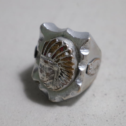 OLD INDIAN MEXICAN RING (20号/GOOD CONDITION)