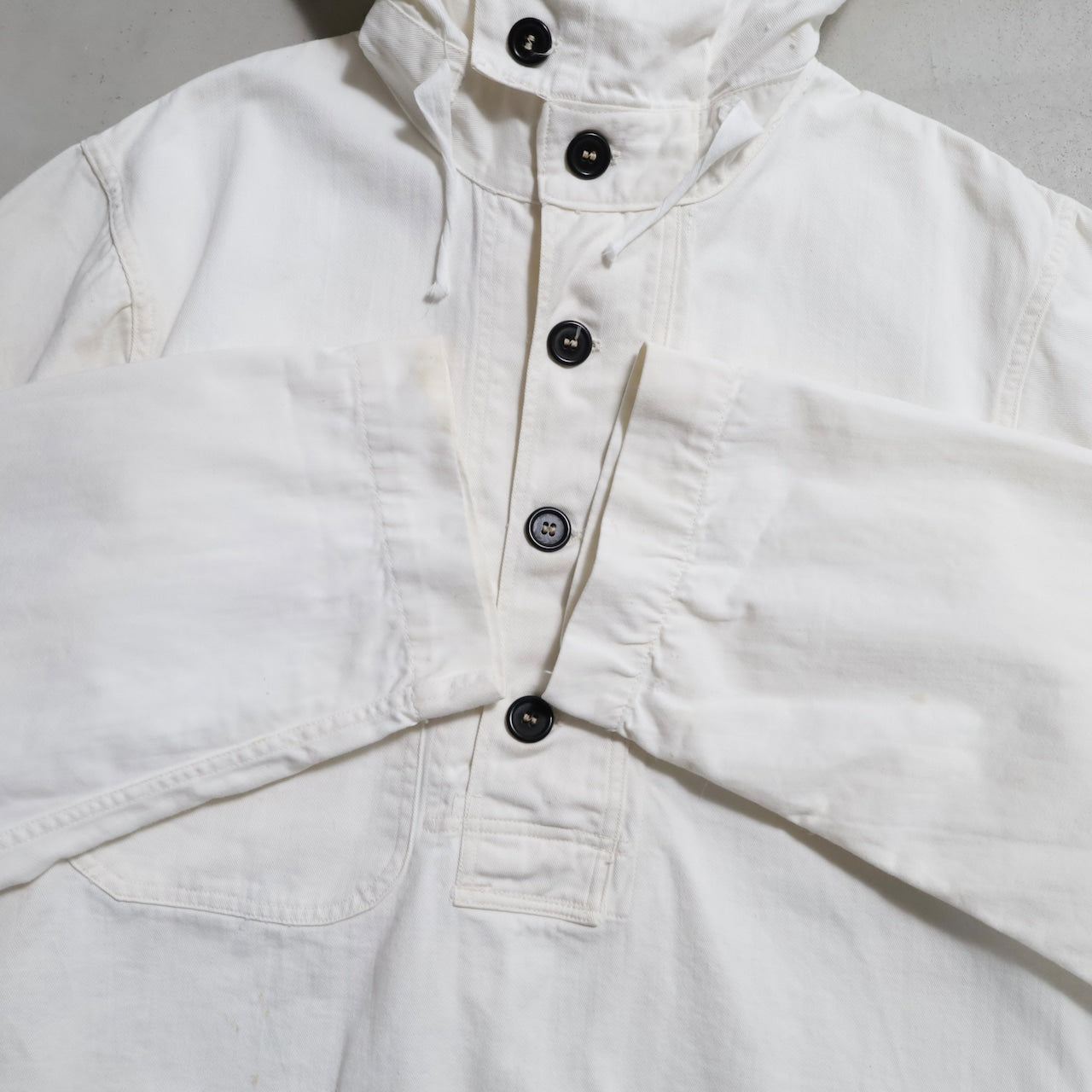 WWII U.S.NAVY SALVAGE PARKA EARLY MODEL (MEDIUM/GOOD CONDITION)