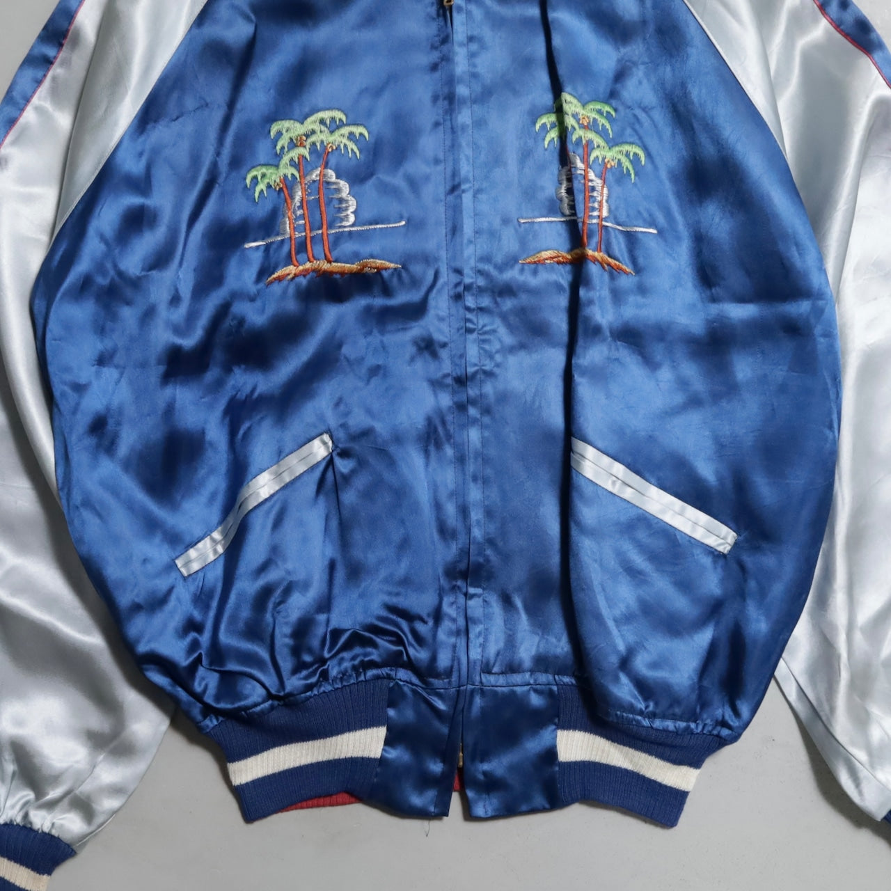 DEAD STOCK ENIWETOK ATOLL SOUVENIR JACKET (1950's/LARGE)